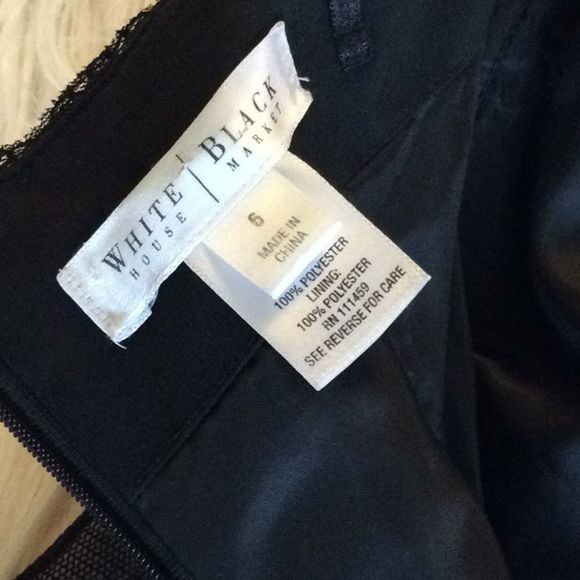 LACE💞WHITE house BLACK market 💞dress - Picture 7 of 8